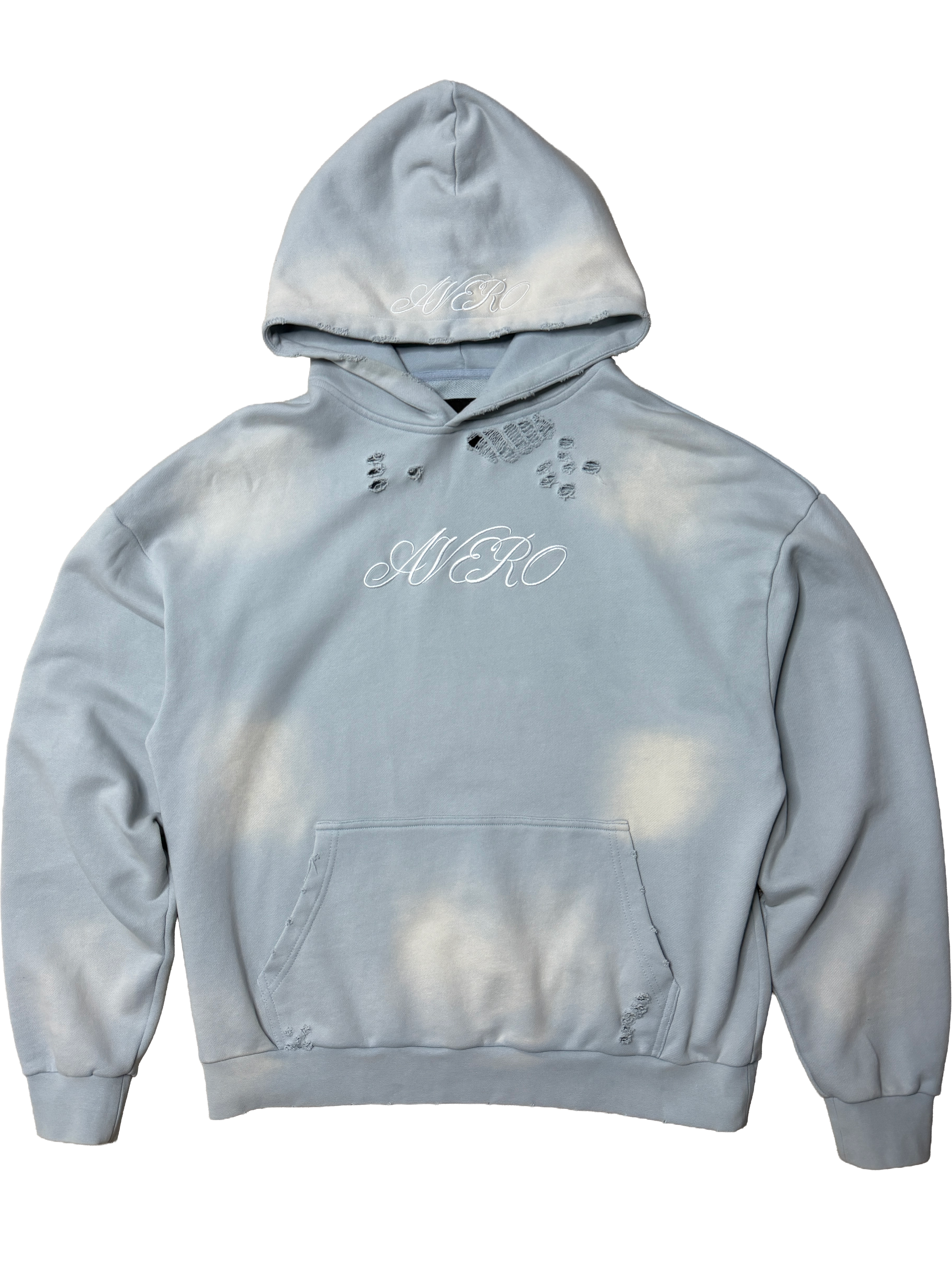 AVERO sky blue hoodie